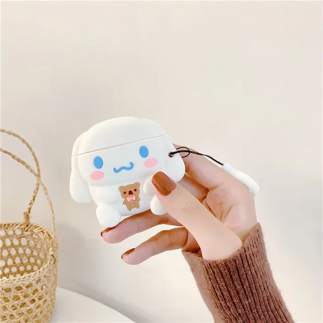 🌟 Pompompurin Delight: Adorable Silicone Earphone Case for AirPods 1/2/3/Pro 2  🐾💛 - Image 7