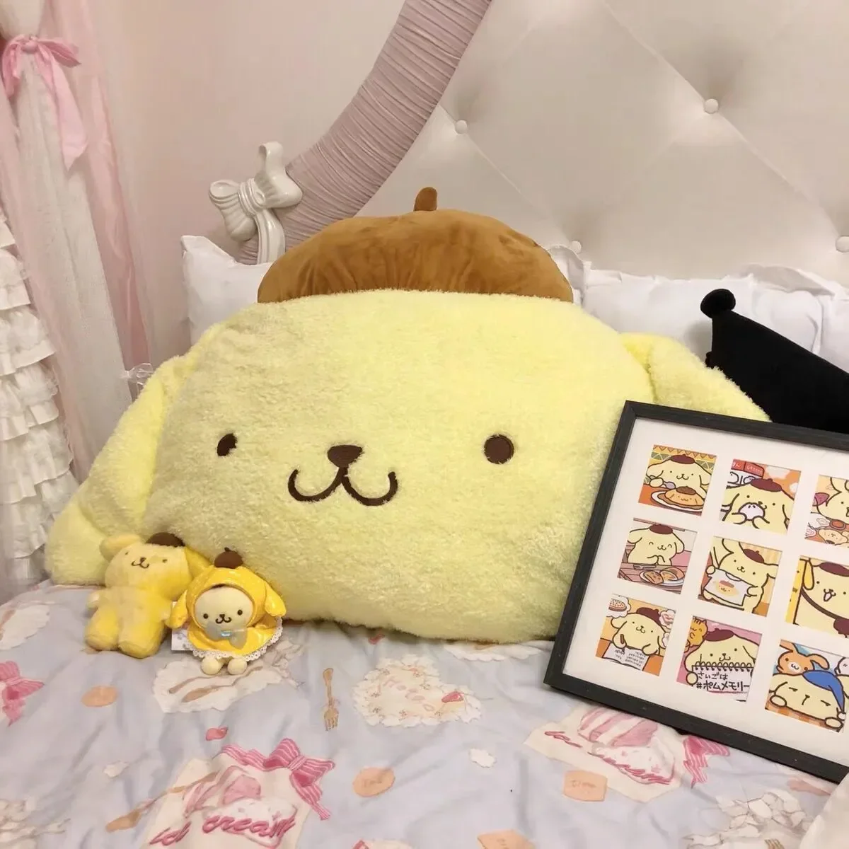 🌟 Sanrio's Kawaii Pom Pom Purin Plushie: The Ultimate Soft and Adorable Stuffed Animal Toy - Image 5