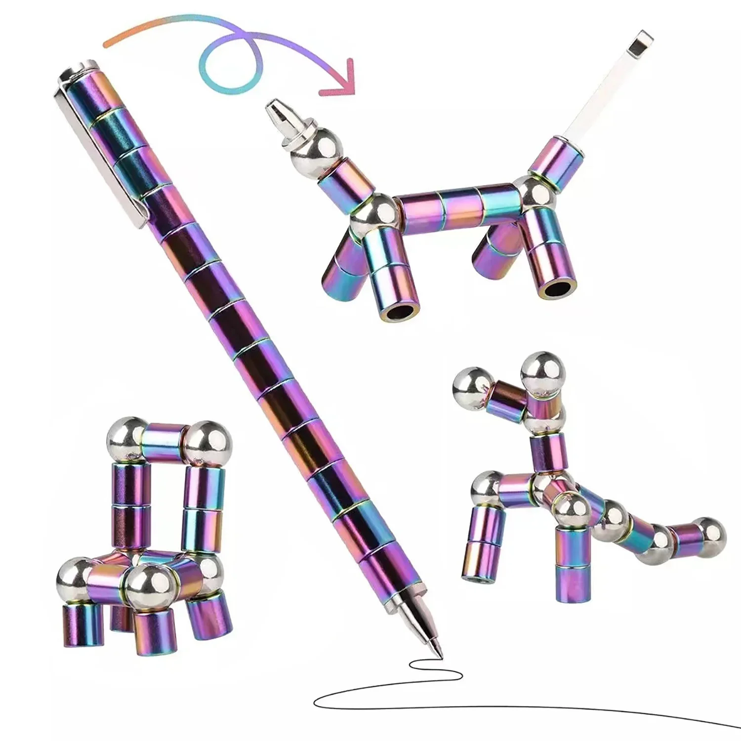 🧲✨ MagnaMorph™ Pen 🖊️💫
Click it. Shape it. Snap back to focus. - Image 4