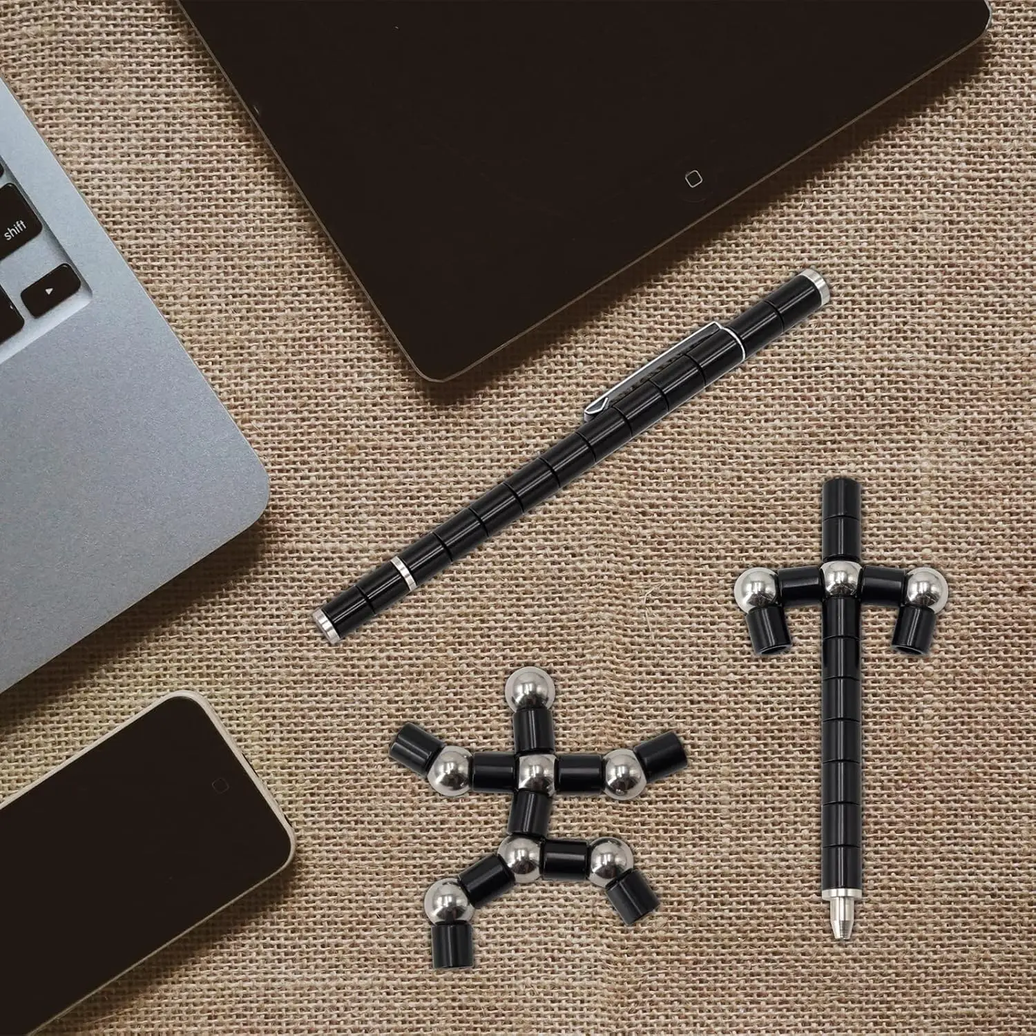 🧲✨ MagnaMorph™ Pen 🖊️💫Gold n Black - Image 15