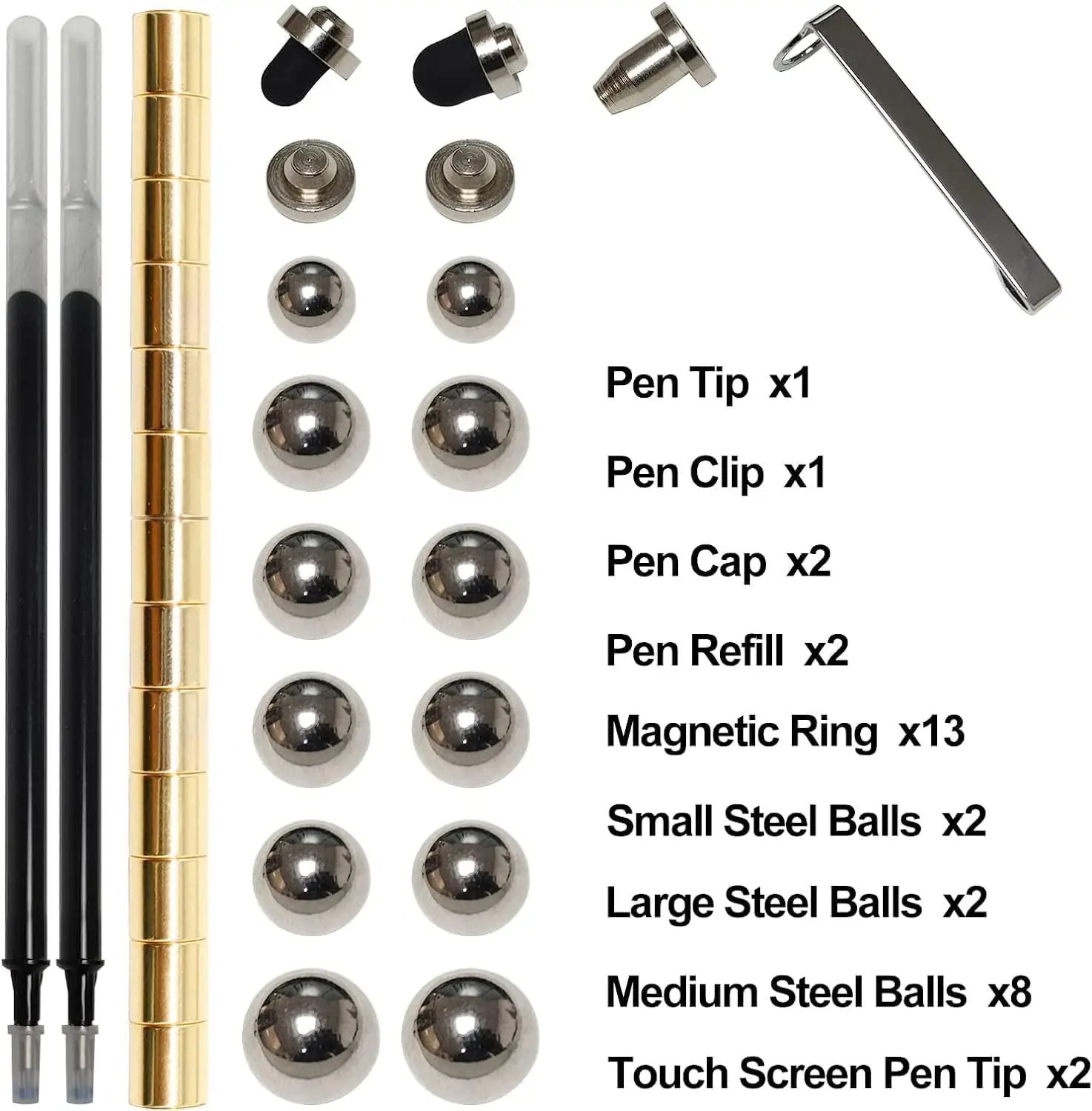 🧲✨ MagnaMorph™ Pen 🖊️💫Gold n Black - Image 8