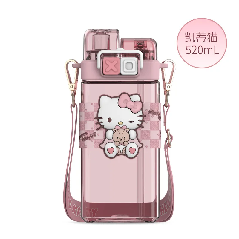 520ml Sanrio Hello Kitty & Friends 🎀 Summer Splash 💦 Plastic Duo Cup 🥤🌟 Perfect for Pool Time 🏊♀️💖 - Image 7