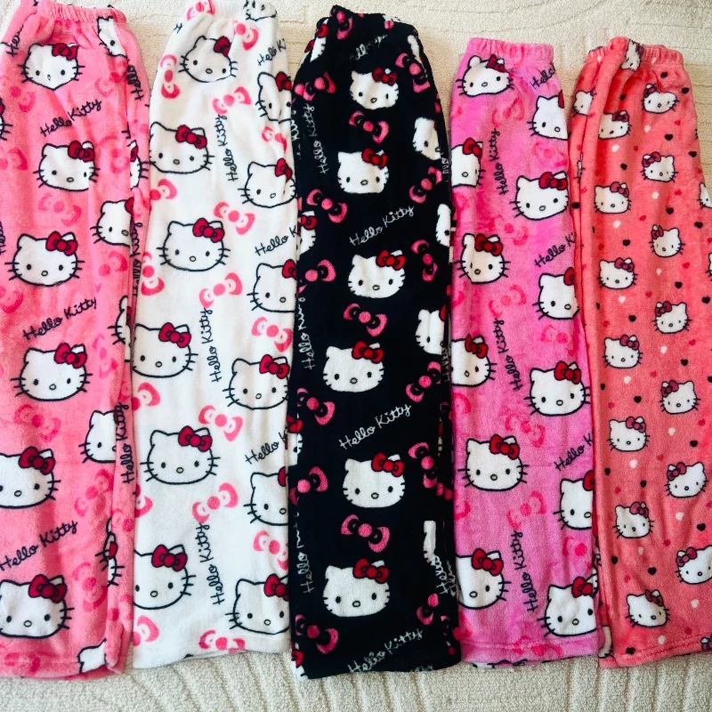 Kawaii Hello Kitty Pajama Pants: Cute & Cozy!