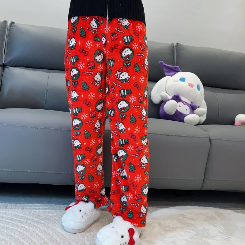 Kawaii Hello Kitty Pajama Pants: Cute & Cozy! - Image 4