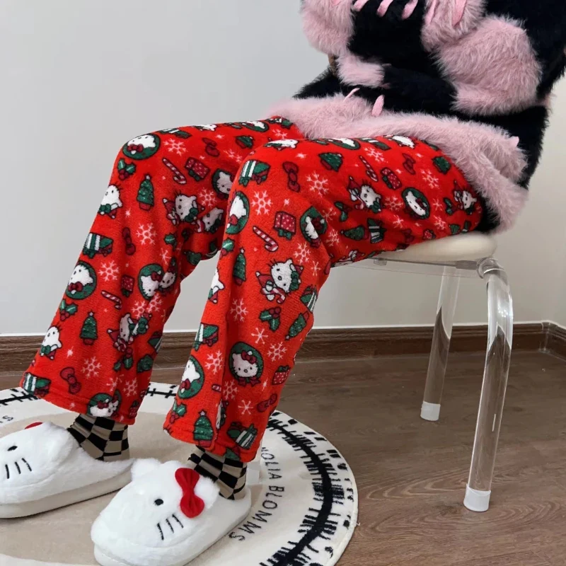 Kawaii Hello Kitty Pajama Pants: Cute & Cozy! - Image 5