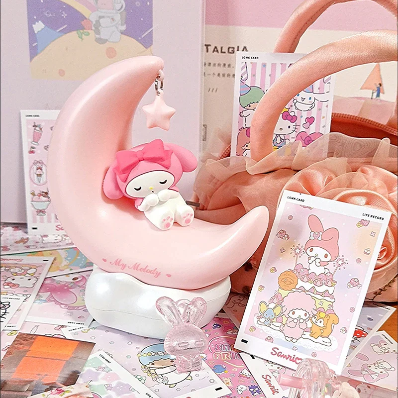 Kawaii Sanrio My Melody Moon Led Light My Melody - Image 2