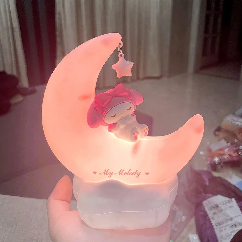 Kawaii Sanrio My Melody Moon Led Light My Melody - Image 4