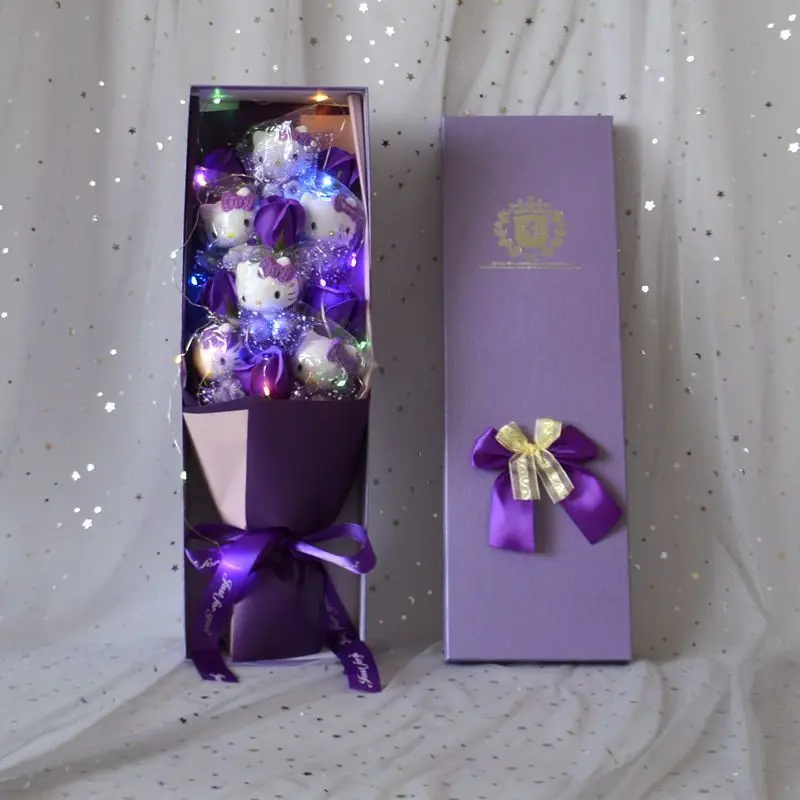 Purple Sanrio Hello Kitty LED Bouquet