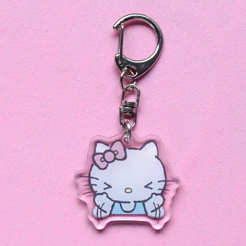 Sanrio Hello Kitty Premium Acrylic Keychain Accessories - Image 19