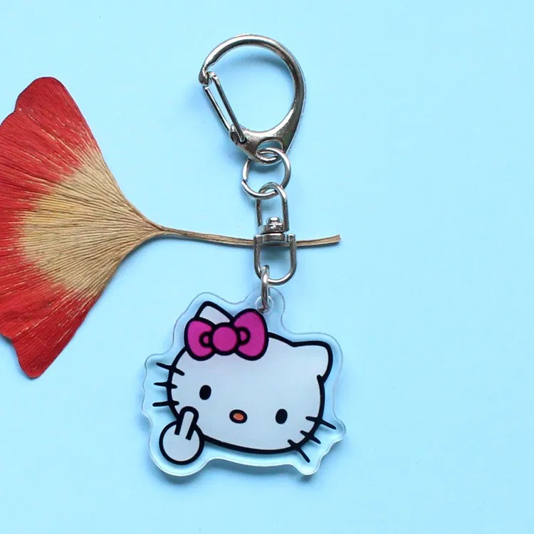 Sanrio Hello Kitty Premium Acrylic Keychain Accessories - Image 31