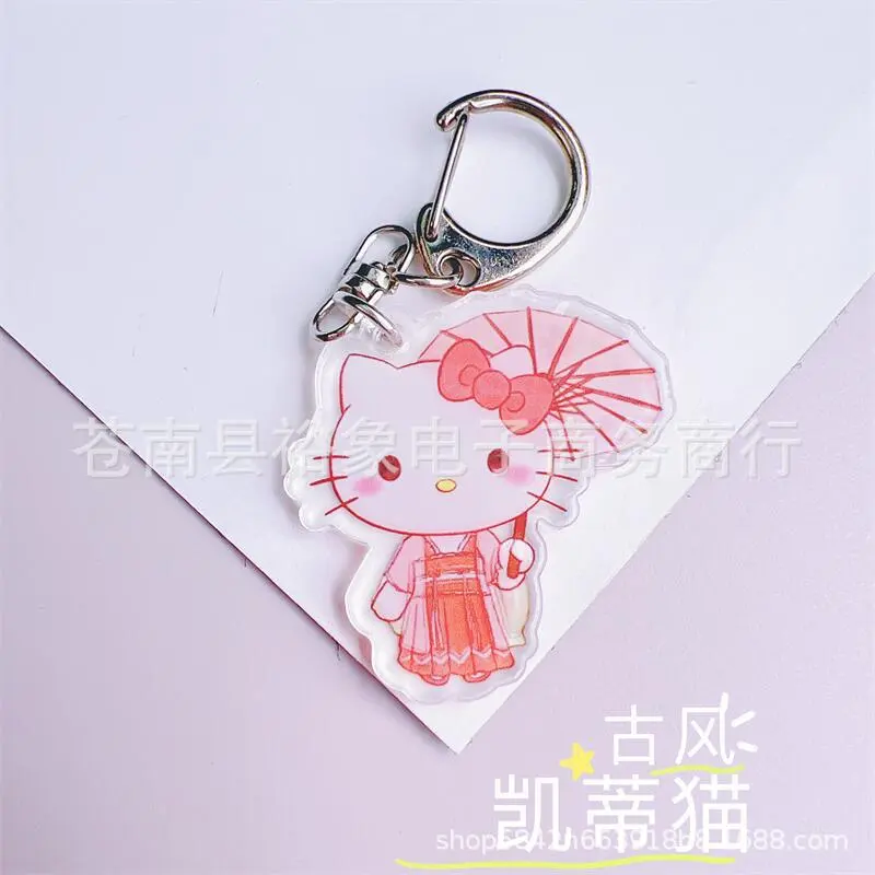 Sanrio Hello Kitty Premium Acrylic Keychain Accessories - Image 34