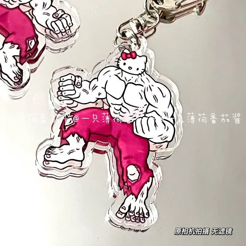 Sanrio Hello Kitty Premium Acrylic Keychain Accessories - Image 35