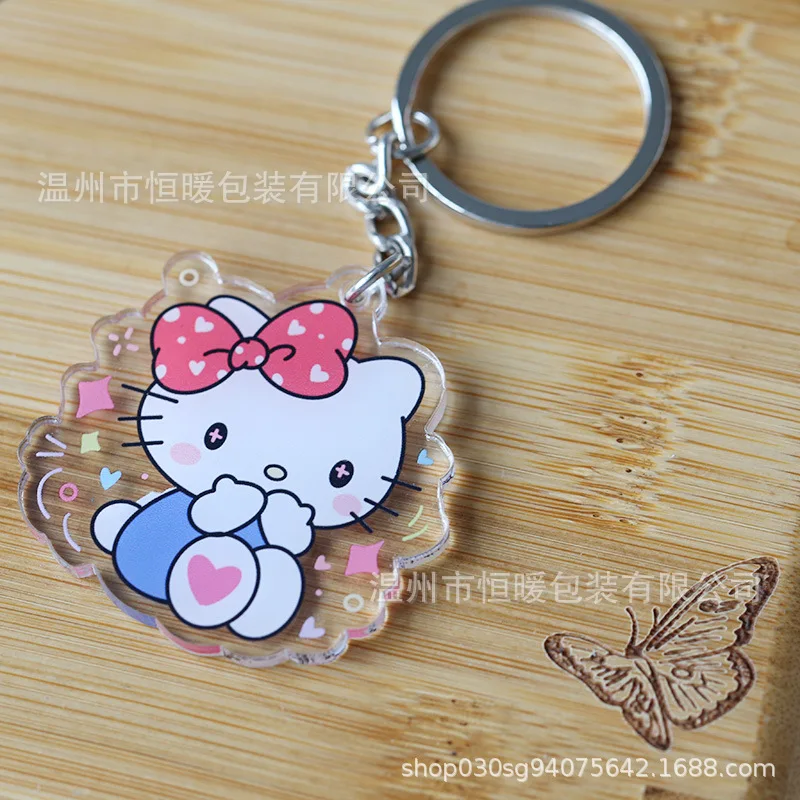 Sanrio Hello Kitty Premium Acrylic Keychain Accessories - Image 36