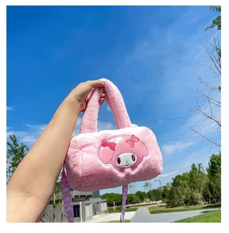 Sanrio Hello Kitty Tote Crossbody Bag Cute Plush Storage - Image 21