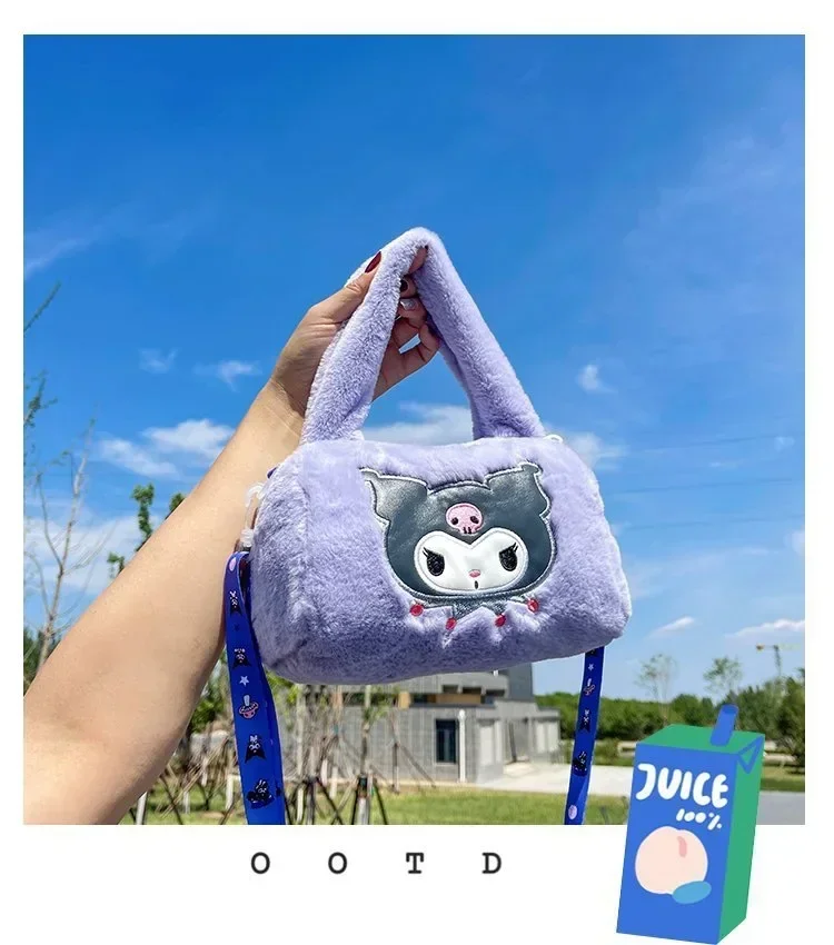 Sanrio Hello Kitty Tote Crossbody Bag Cute Plush Storage - Image 24