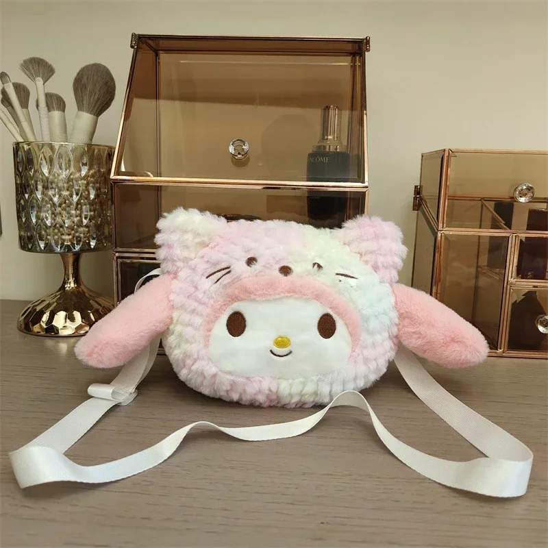 Sanrio Hello Kitty Tote Crossbody Bag Cute Plush Storage - Image 27