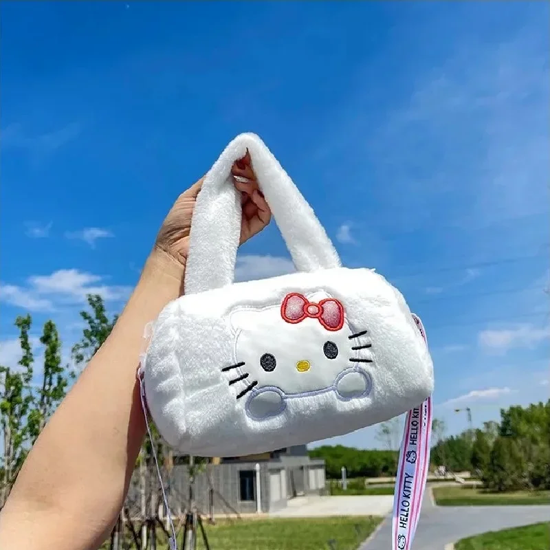 Sanrio Hello Kitty Tote Crossbody Bag Cute Plush Storage - Image 5