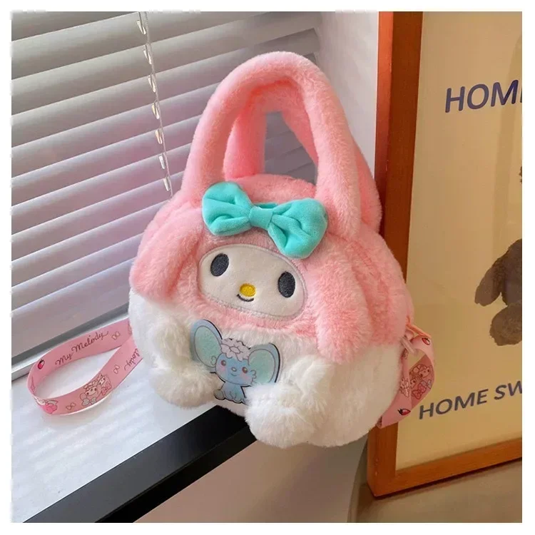 Sanrio Hello Kitty Tote Crossbody Bag Cute Plush Storage - Image 8