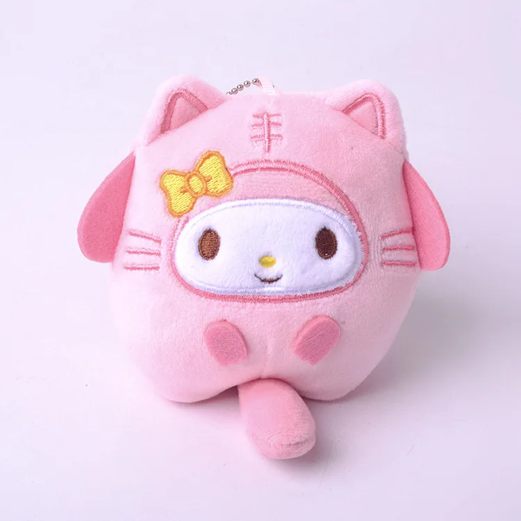 Sanrio Kawaii Fluffy Soft Stuffed Toy Key Chain Pendant - Image 13