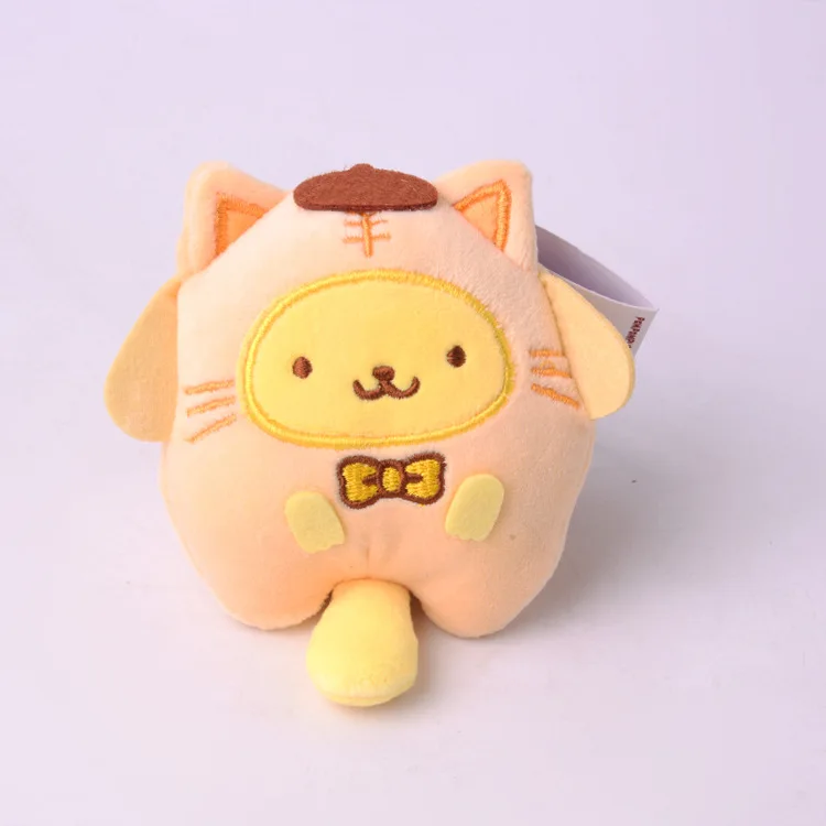 Sanrio Kawaii Fluffy Soft Stuffed Toy Key Chain Pendant - Image 8